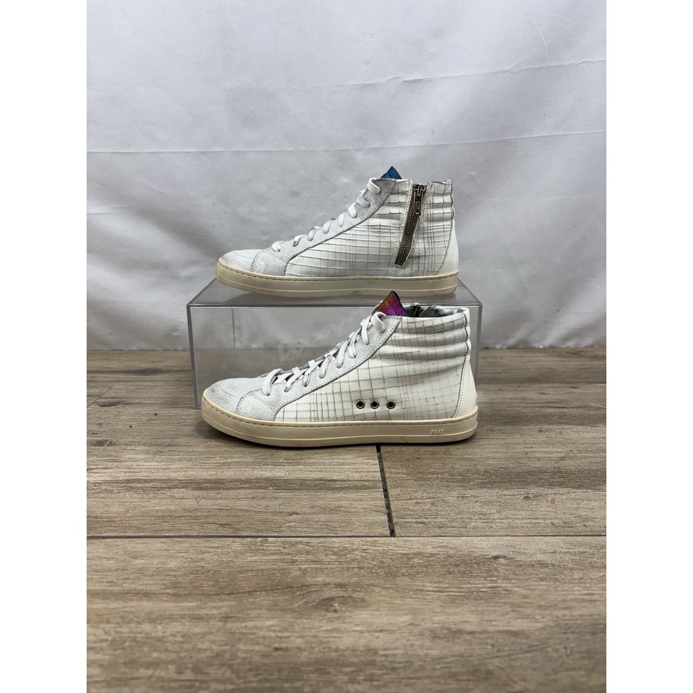 P448 Woman's Skate High-Top Sneakers colorful shoes SZ‎ 6.5